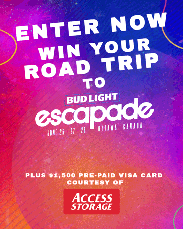 Win a Road Trip to Escapade Music Festival in Ottawa